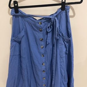 Maeve button down skirt